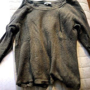 Madewell knit sweater with crossover back